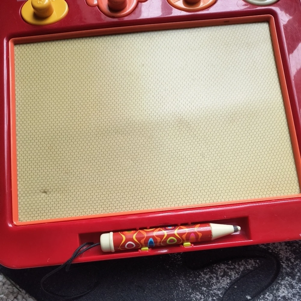 B. Toys Magnetic Drawing Board Sketch Pad Toy With Stamps